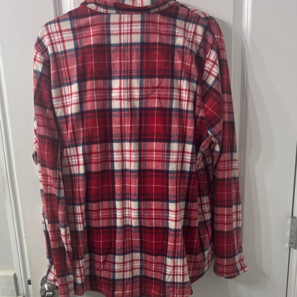 La Vie En Rose Fleece Plaid Pajama set New without tag - Picture 5 of 5